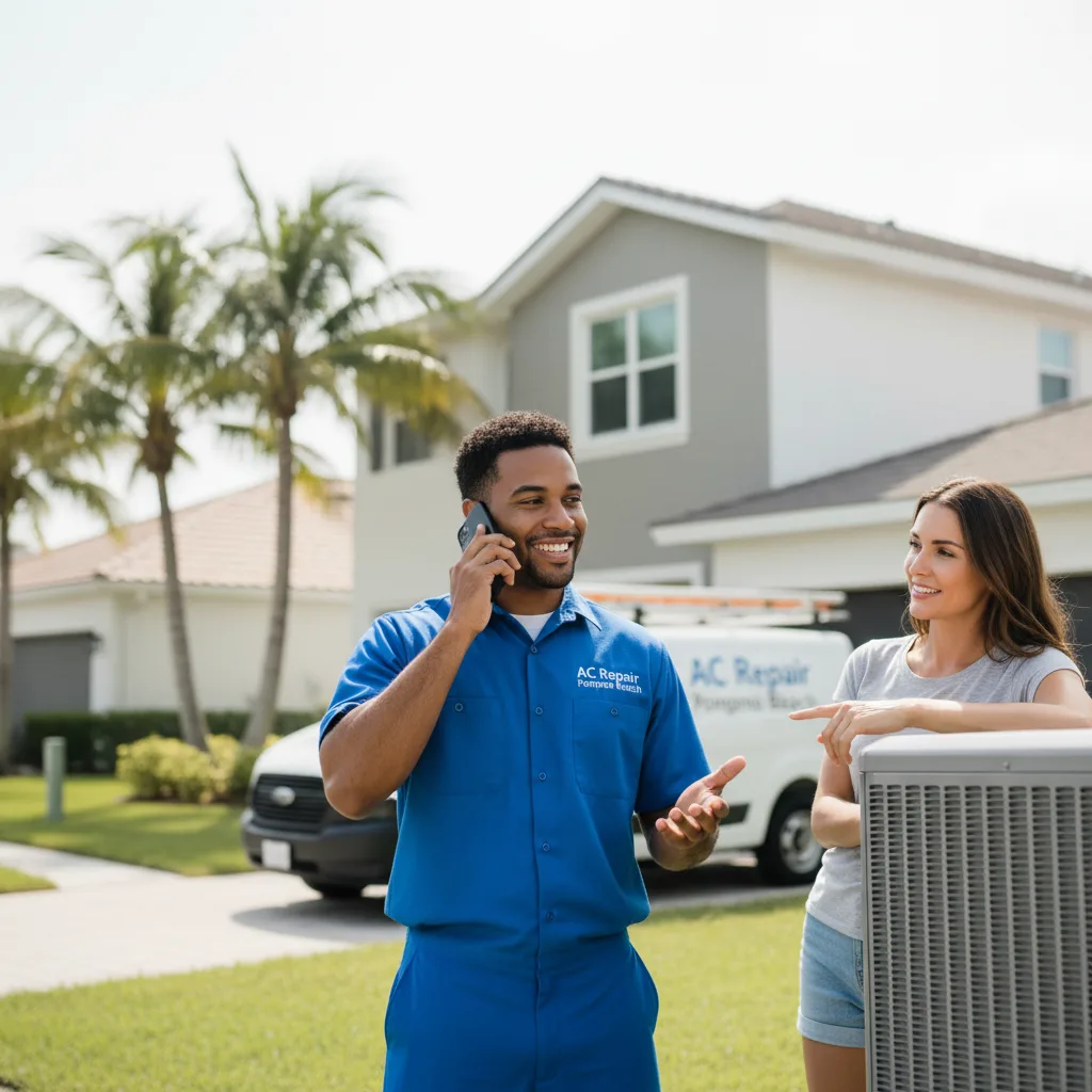 AC Repair Pompano Beach customer support in Strum